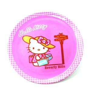 Hello Kitty Vintage Plate Melamine Rodeo Drive